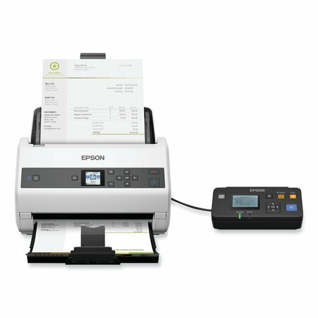 Epson DS-870 Color Workgroup Document Scanner, 600 dpi Opt Resolution, 100-Sheet Duplex Auto Doc Feeder B11B250201